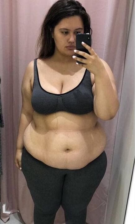 Nienawidziłam swojego ciała przez te dodatkowe kilogramy.